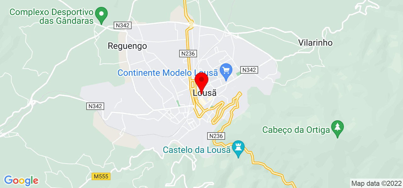 Lara M. - Coimbra - Lousã - Mapa