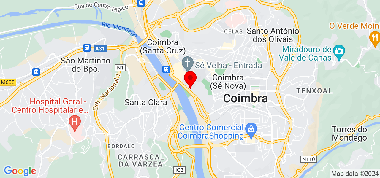 Cuidado Sublime - Coimbra - Coimbra - Mapa