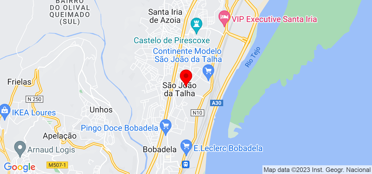 Marta Silva - Lisboa - Loures - Mapa