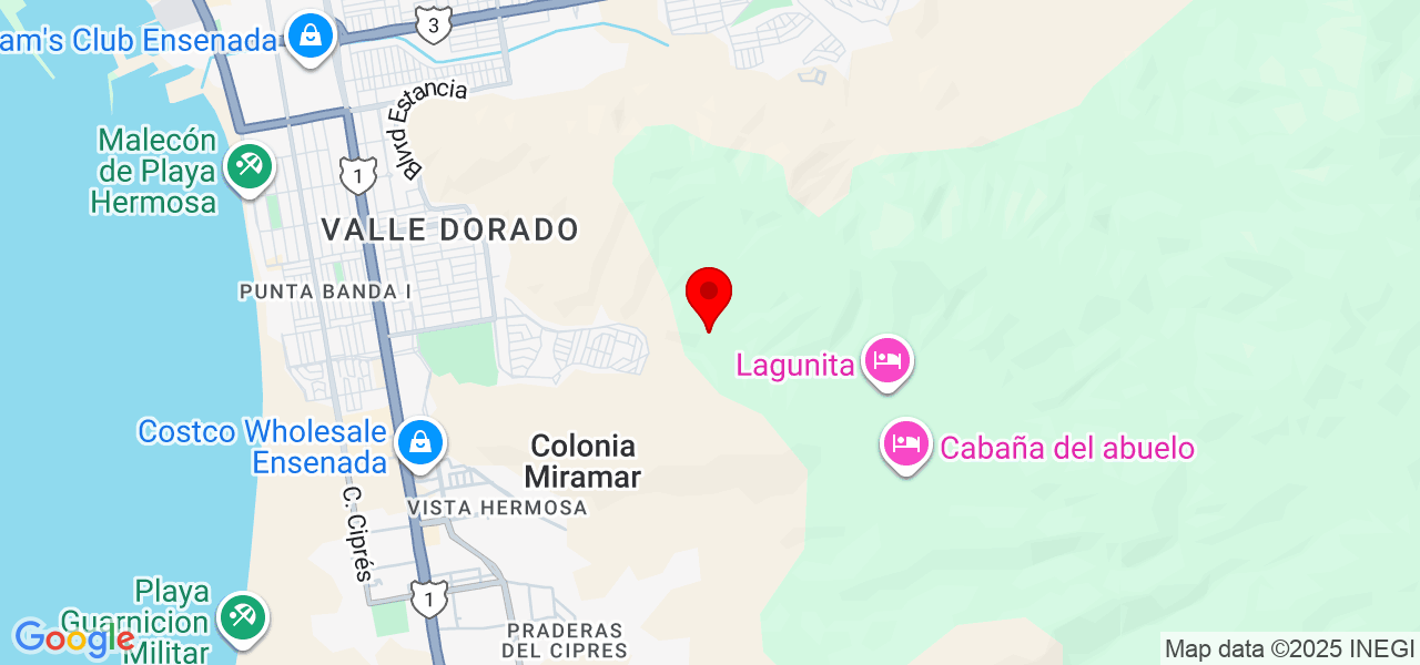 Juan Carlos - Baja California - Ensenada - Mapa