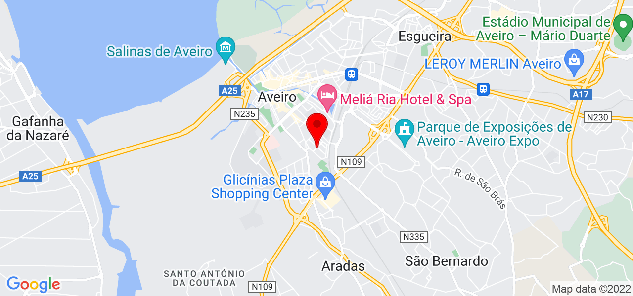 Ant&ocirc;nio - Aveiro - Aveiro - Mapa