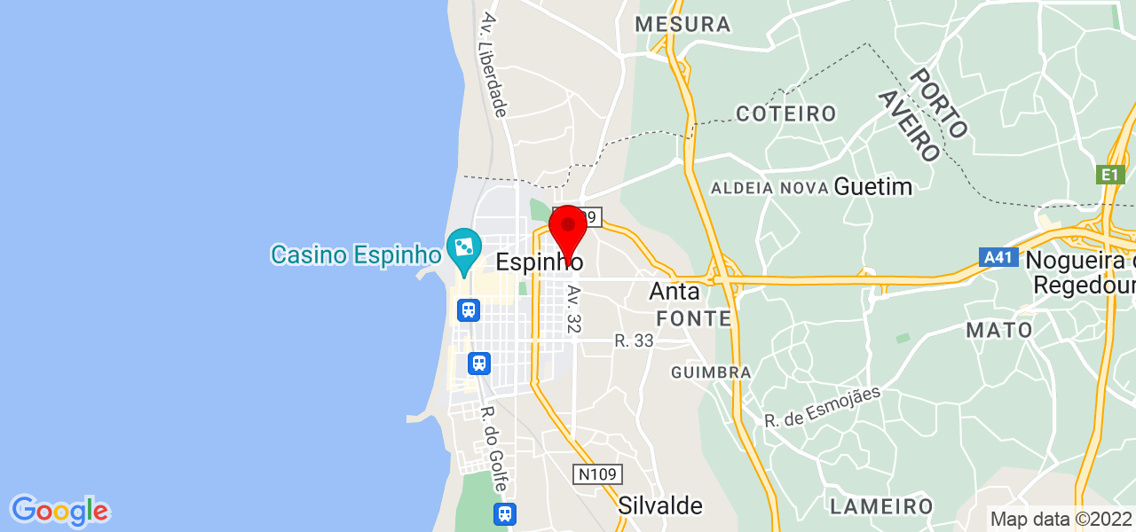 Karla - Aveiro - Espinho - Mapa