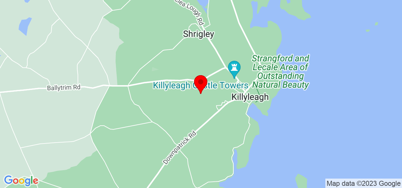Joseph Bradley - Newry, Mourne and Down - Killyleagh - Map