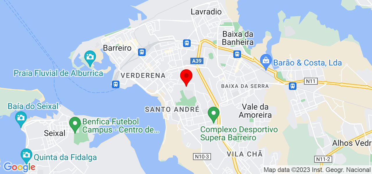 Anabela Sousa - Setúbal - Barreiro - Mapa