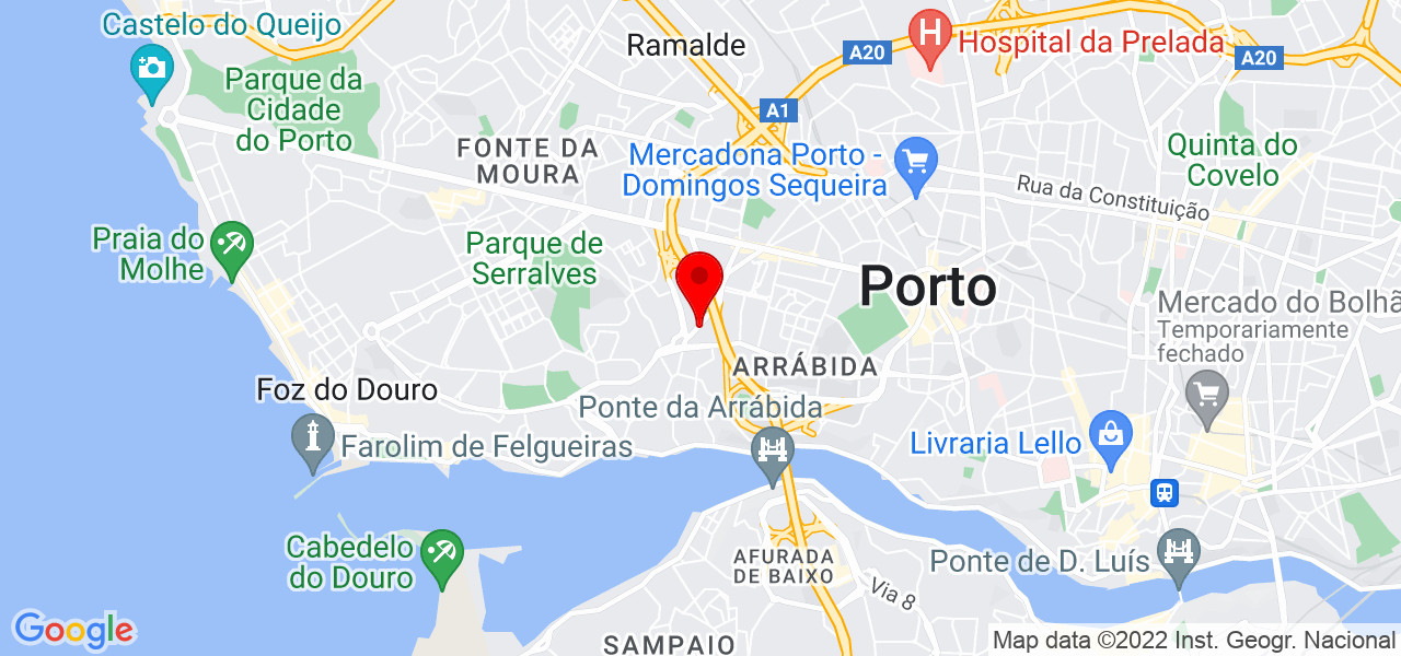 Grimop - Porto - Porto - Mapa