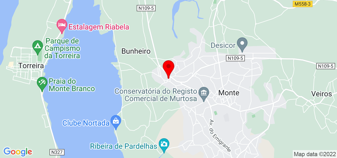 Produ&ccedil;o?s e Eventos TMC - Aveiro - Murtosa - Mapa