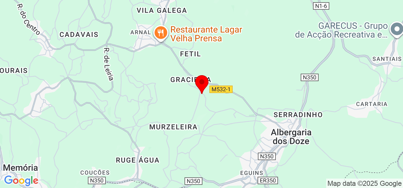 David Cerqueira - Leiria - Pombal - Mapa