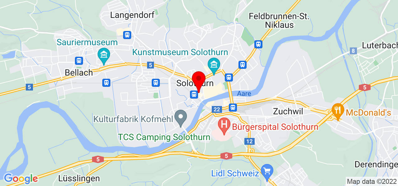 Allrounder Solothurn - Solothurn - Solothurn - Karte