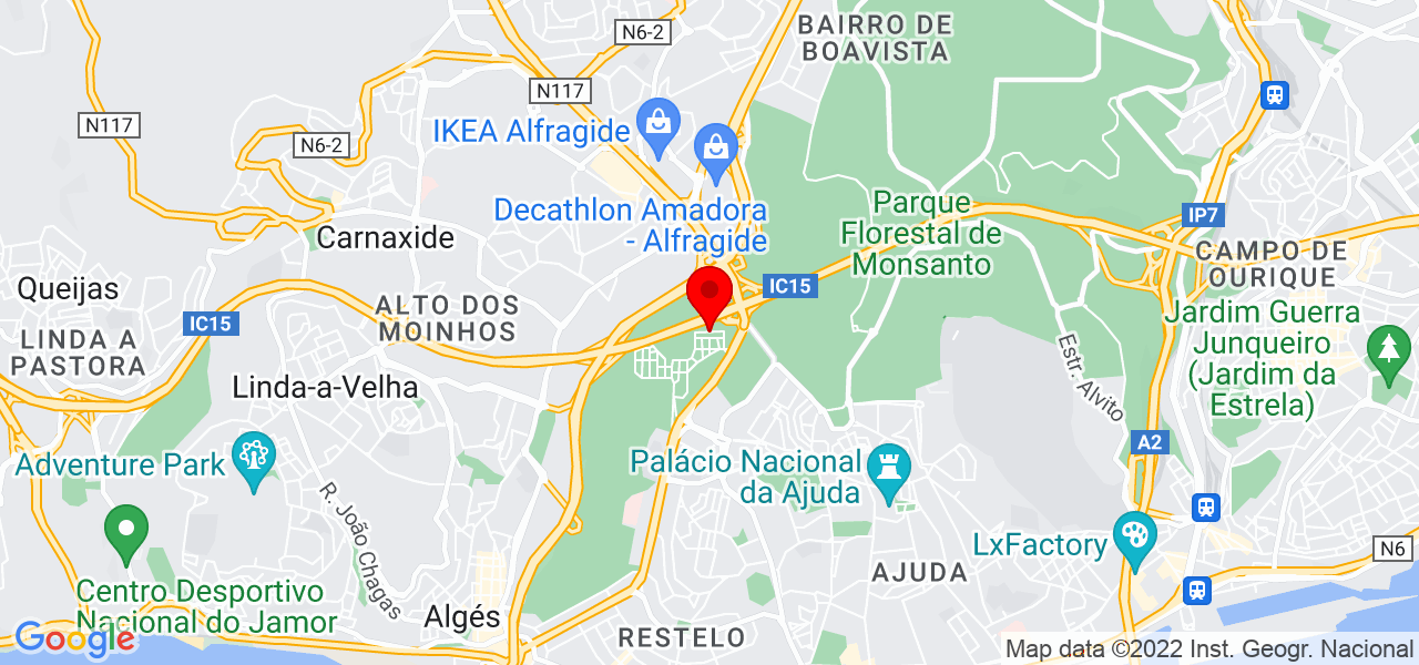 Mayara - Lisboa - Lisboa - Mapa