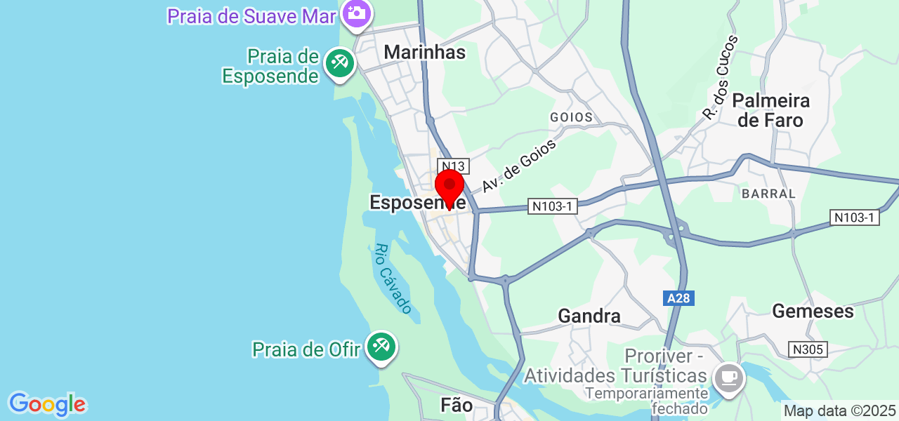 Jorge - Braga - Esposende - Map