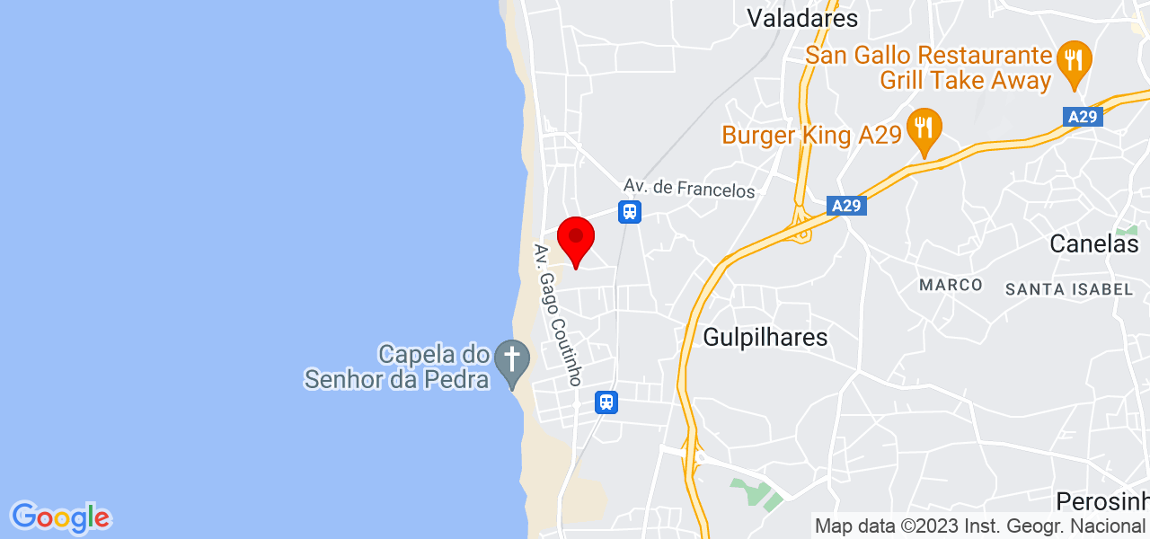 Pet sitter(4PET) - Porto - Vila Nova de Gaia - Mapa