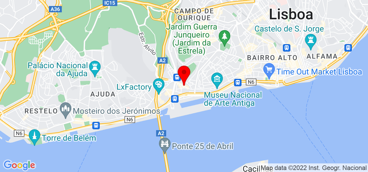 Adarah Ribeiro - Lisboa - Lisboa - Mapa