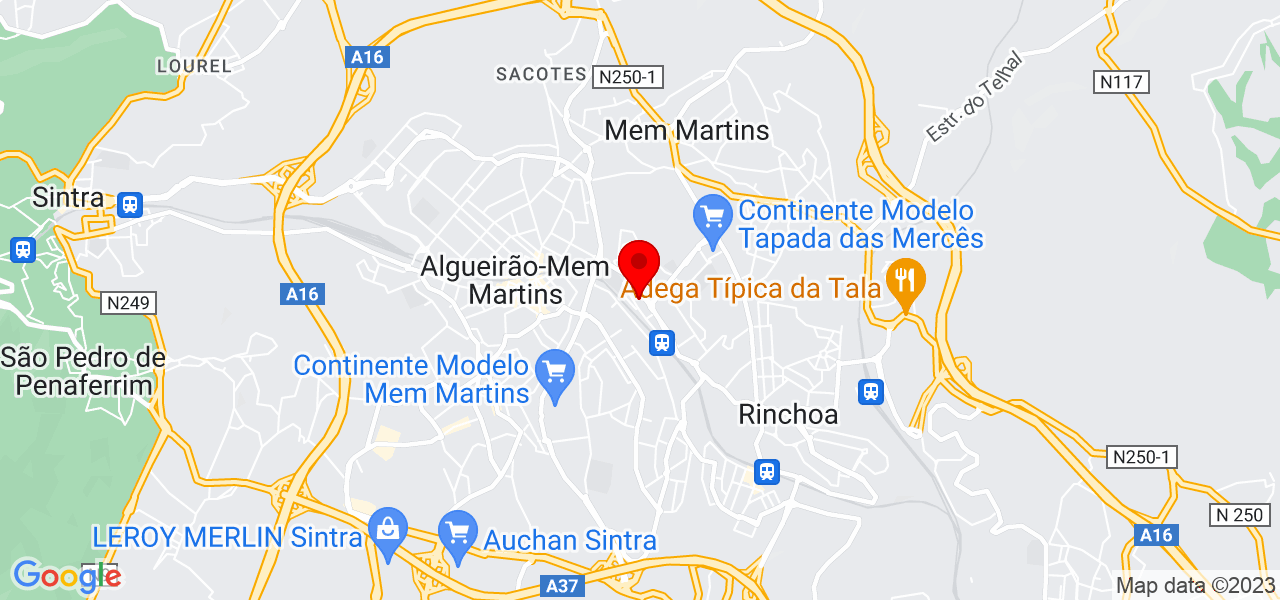 Igor Kurylenko - Lisboa - Sintra - Mapa