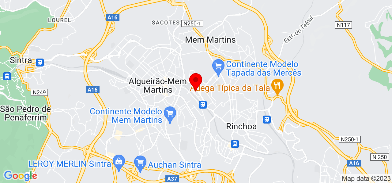 Igor Kurylenko - Lisboa - Sintra - Map