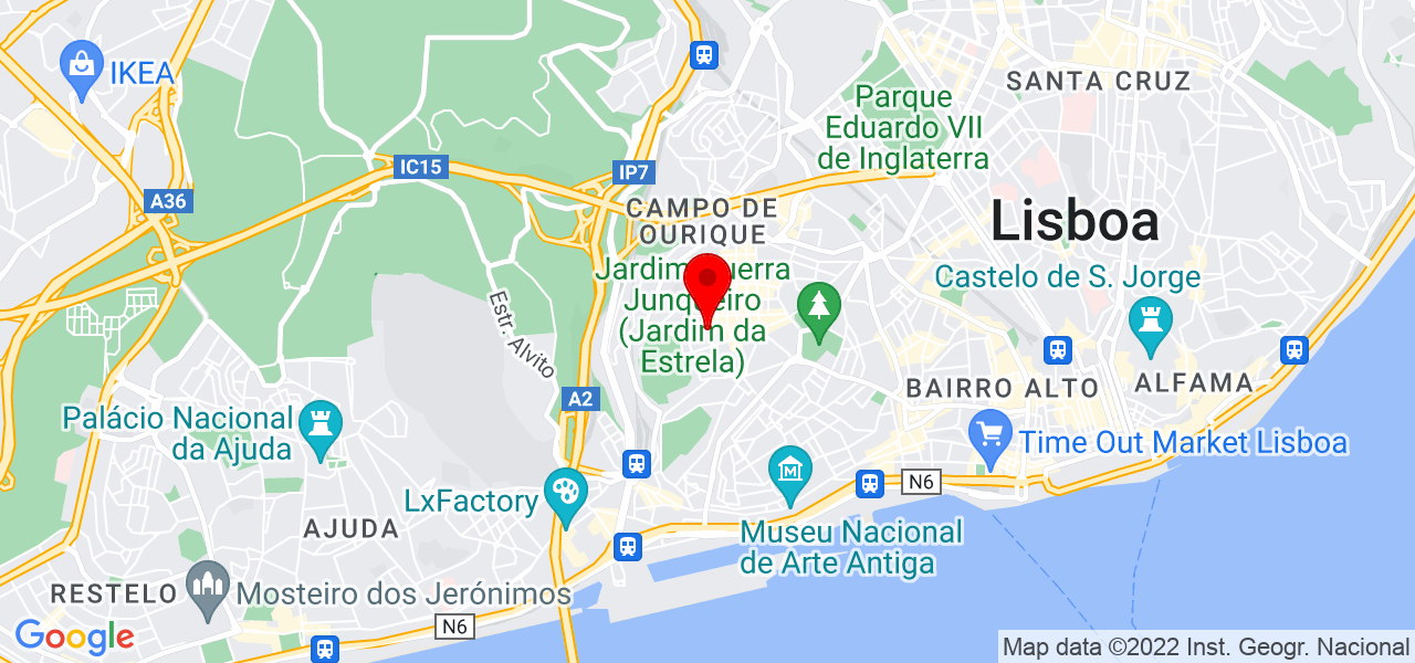 Patr&iacute;cia Moreira - Lisboa - Lisboa - Mapa
