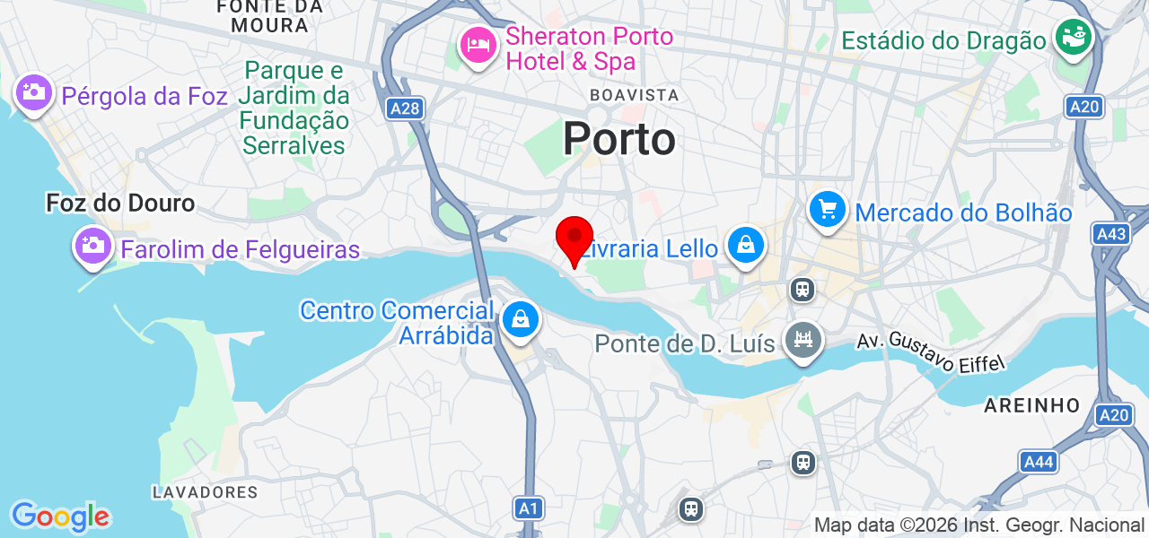 Selson da CostWeb sites - Porto - Porto - Mapa