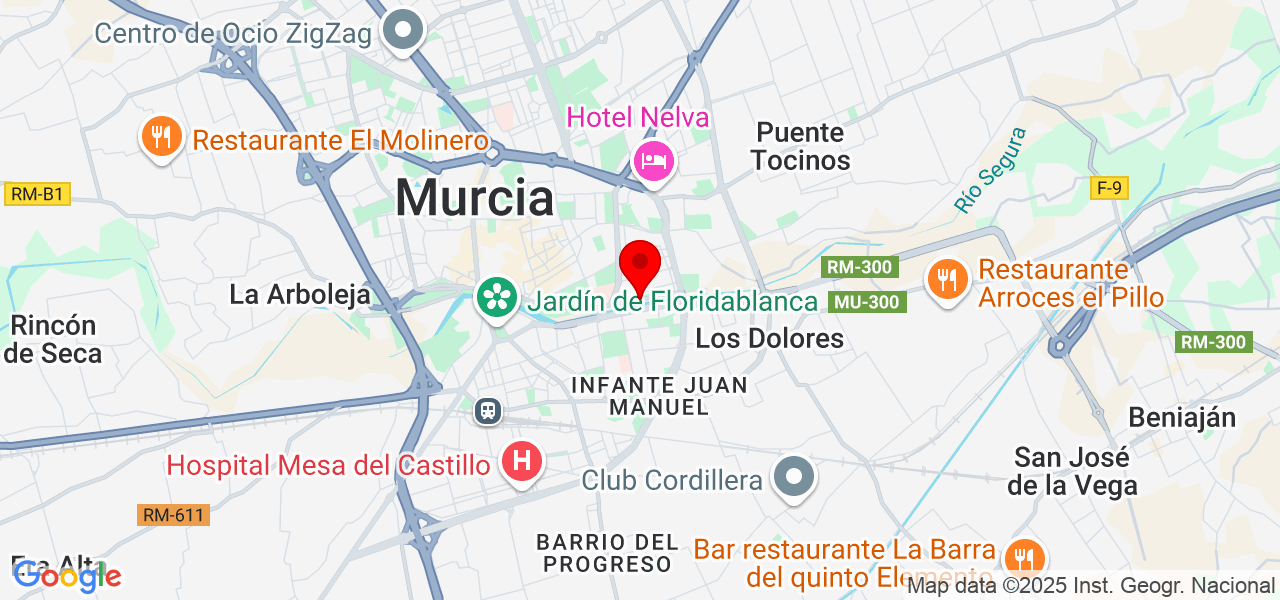 RSquare Technologies - Región de Murcia - Murcia - Mapa