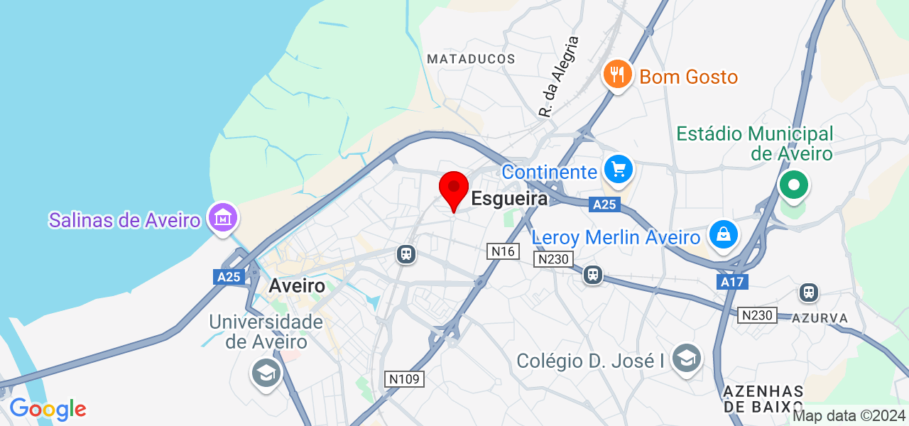Inácio - Aveiro - Aveiro - Map