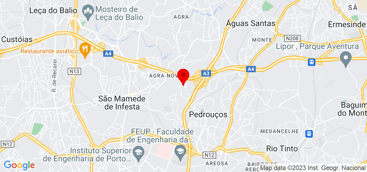 Foto EST&Uacute;DIOEUROPA Higino Soeiro Fonseca - Porto - Maia - Mapa