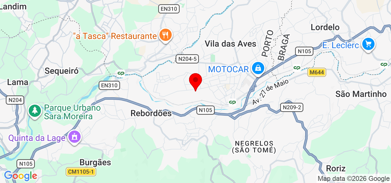 RC LIFT - Porto - Santo Tirso - Mapa