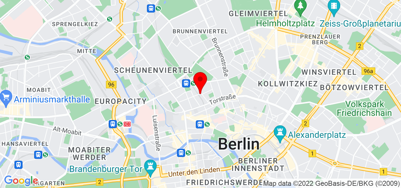 Sunfra DE services - Berlin - Berlin - Karte