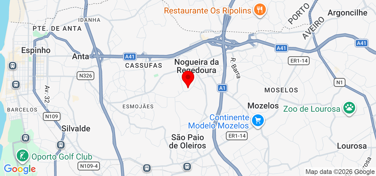 Climavolt - Aveiro - Santa Maria da Feira - Carte