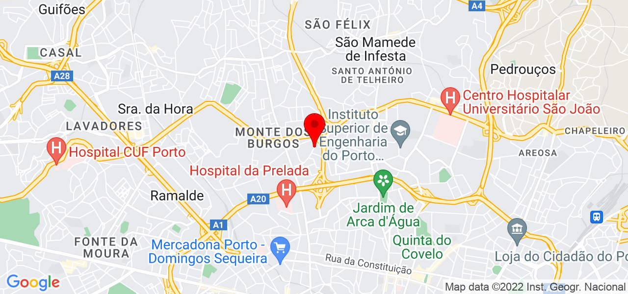 Francisca Torrado - Porto - Porto - Mapa
