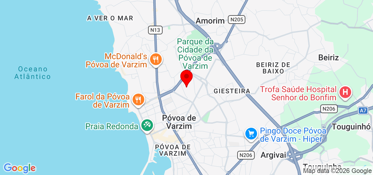 Natielly Dutra - Porto - Póvoa de Varzim - Carte