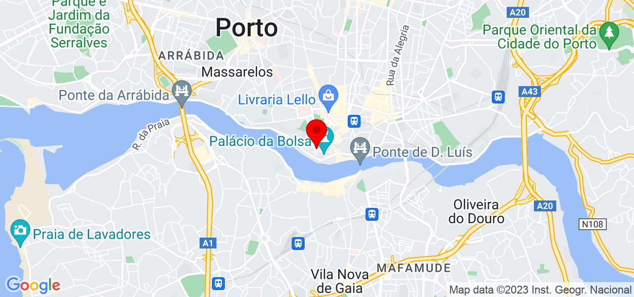 Trolha Service - Porto - Porto - Mapa