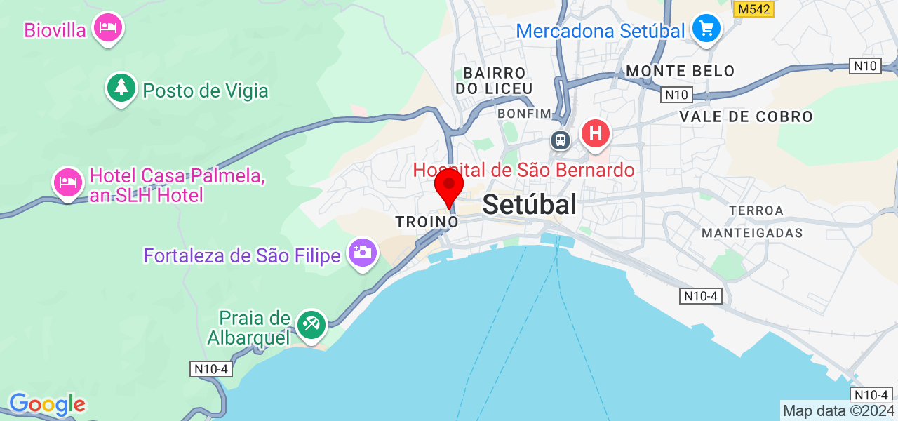 Au seu serviço - Setúbal - Setúbal - Map