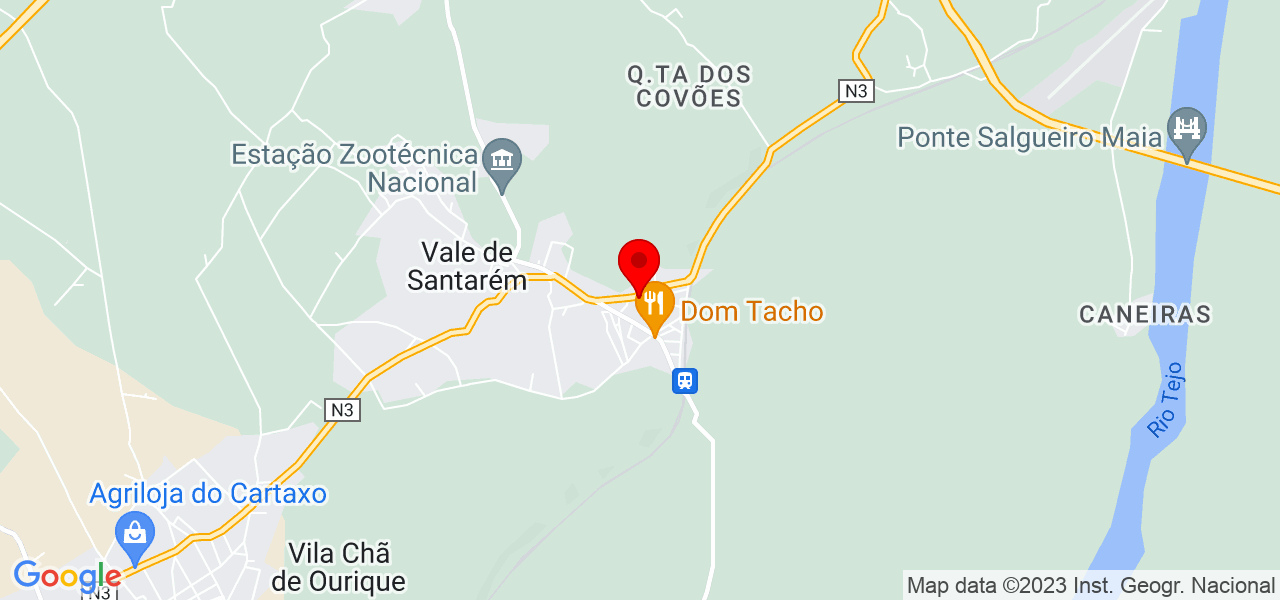 Célia Bernardino - Santarém - Santarém - Mapa