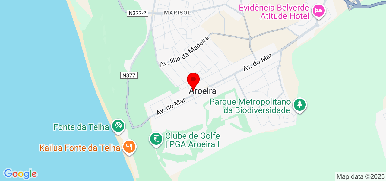 Katia Carvalho - Setúbal - Almada - Mapa