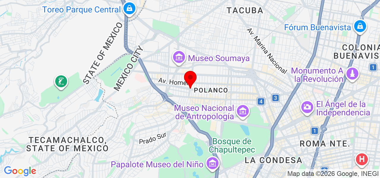MACA ESTUDIO DE ARQUITECTURA - Ciudad de Mexico - Miguel Hidalgo - Mapa