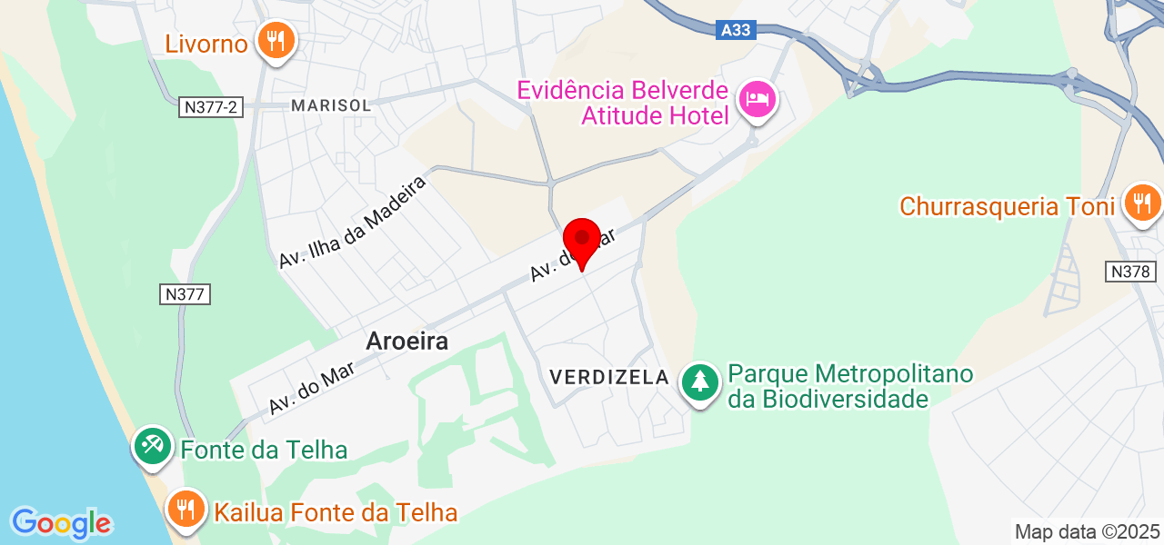 Luciano Oliveira - Setúbal - Seixal - Mapa