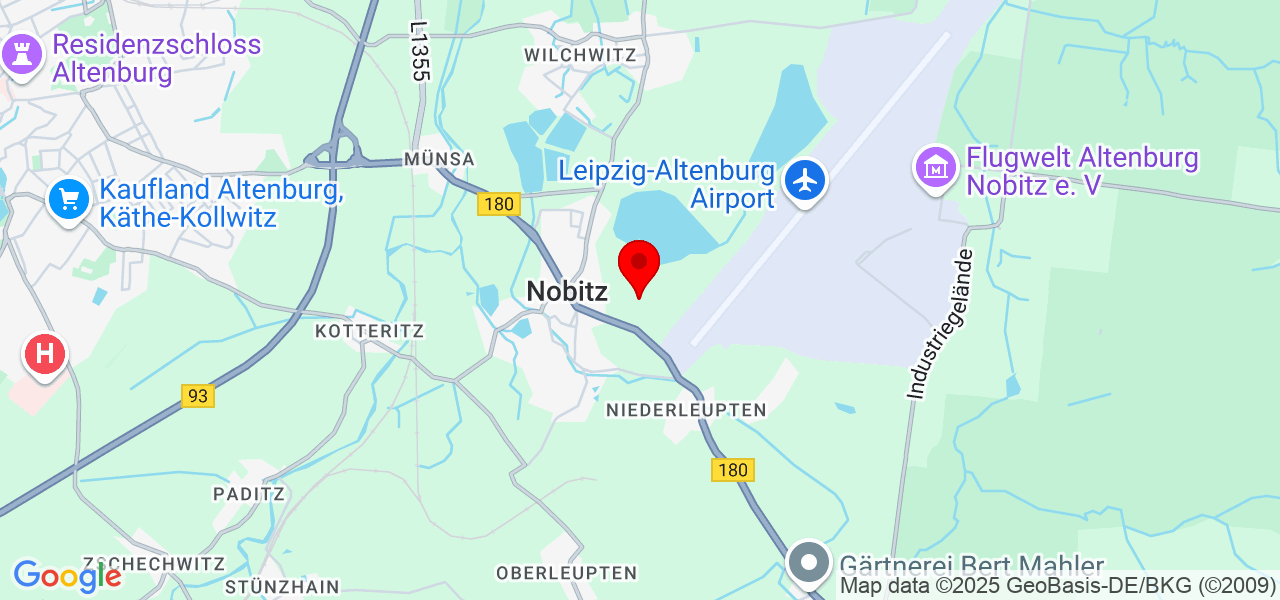 nk. Hair & Make up Artist - Thüringen - Altenburger Land - Mapa