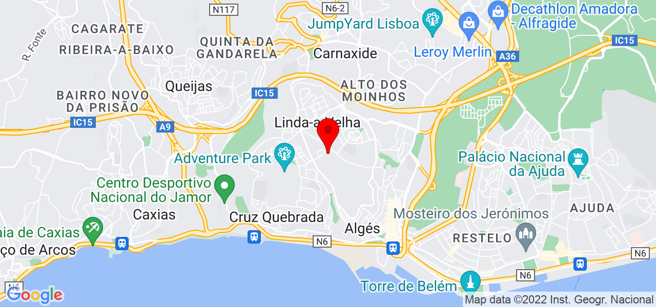 Renato Vasconcelos - Lisboa - Oeiras - Mapa