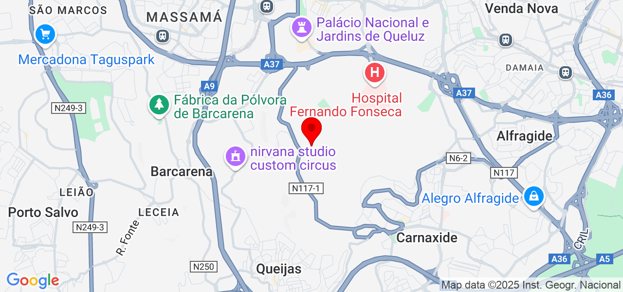 S.D.T Multifun&ccedil;&otilde;es Lda - Lisboa - Amadora - Map