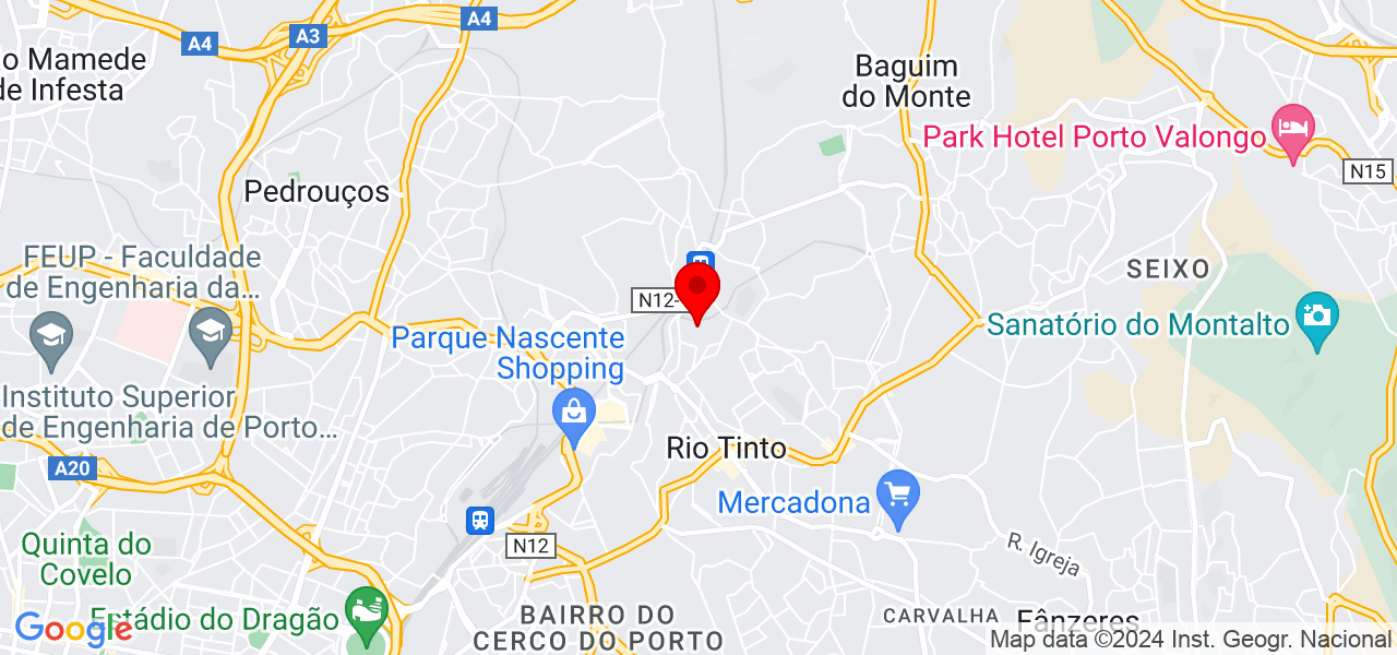 Jeovani Santos - Porto - Gondomar - Map