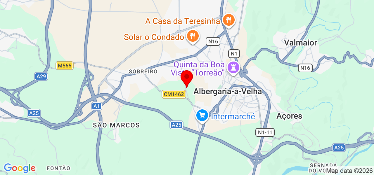 Braga remodelações - Aveiro - Albergaria-a-Velha - Mapa