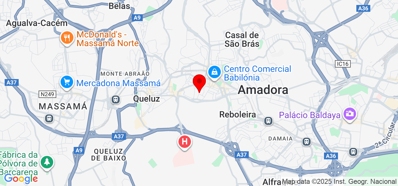 Vitalii - Lisboa - Amadora - Mapa