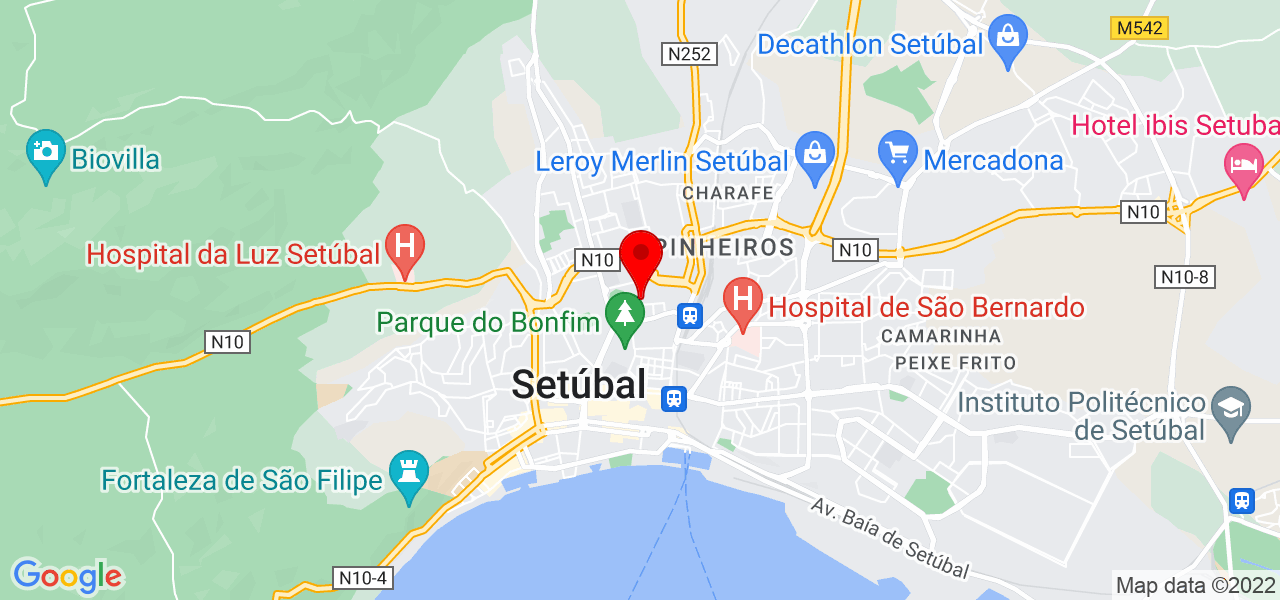 Amaro da Silva Gomes J&uacute;nior - Setúbal - Setúbal - Mapa