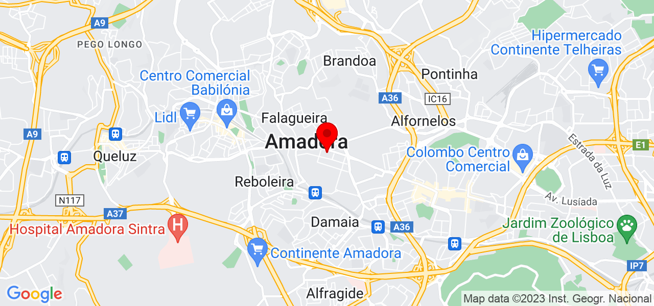 Wilson Neves - Lisboa - Amadora - Mapa
