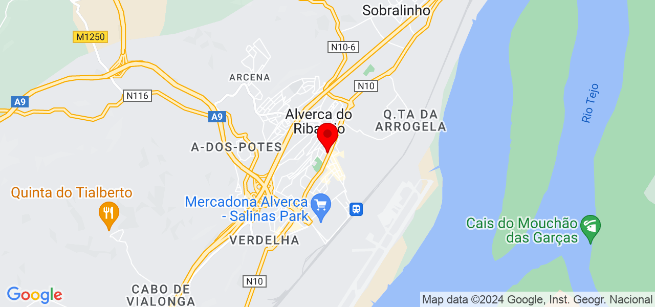 Edilene - Lisboa - Vila Franca de Xira - Mapa