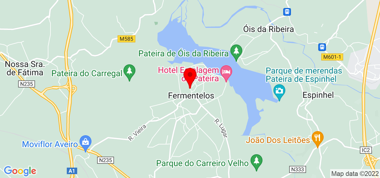 Rui Gomes - Aveiro - Águeda - Mapa