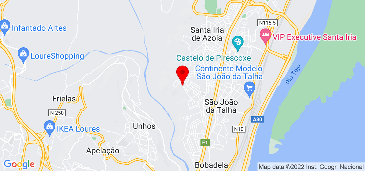 J.PEDRO-EQUIPAMENTO DE ESCRITORIO E ACESSORIOS LDA - Lisboa - Loures - Mapa