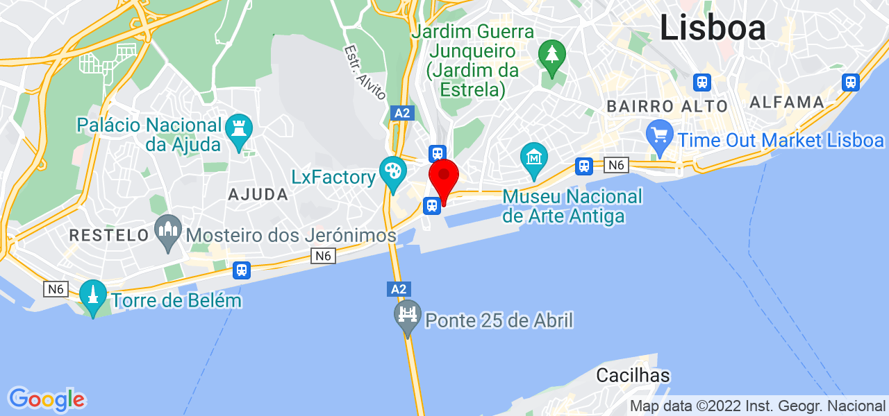Blue Skipper Snacks &amp; Drinks - Lisboa - Lisboa - Mapa
