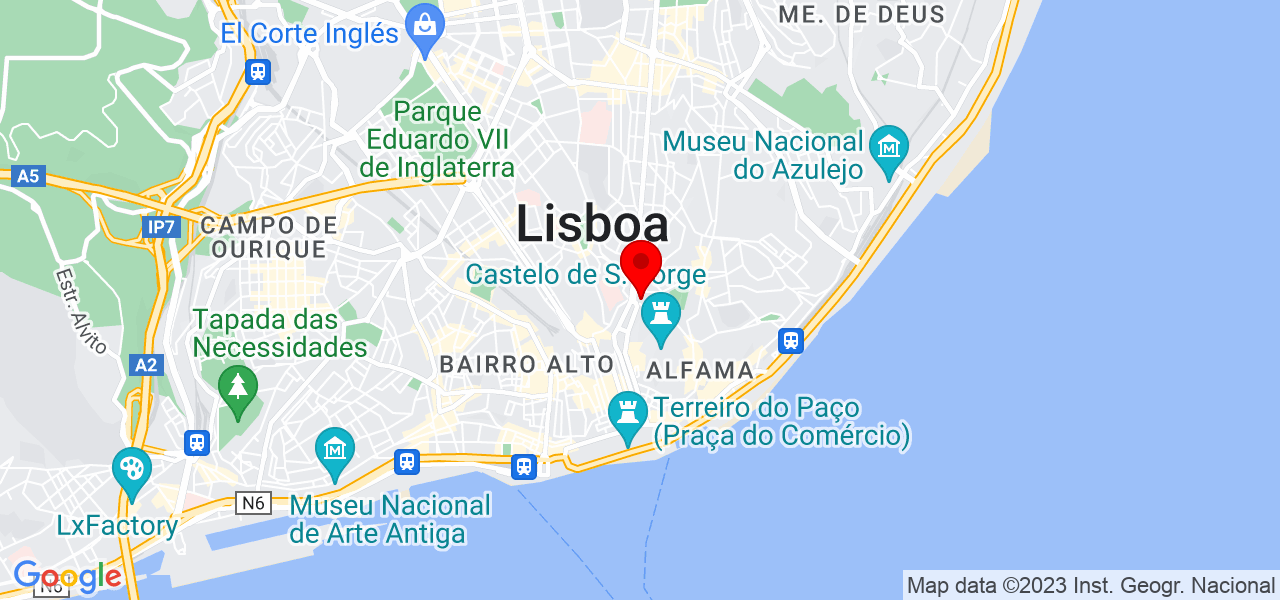 Simone Castro - Lisboa - Lisboa - Mapa