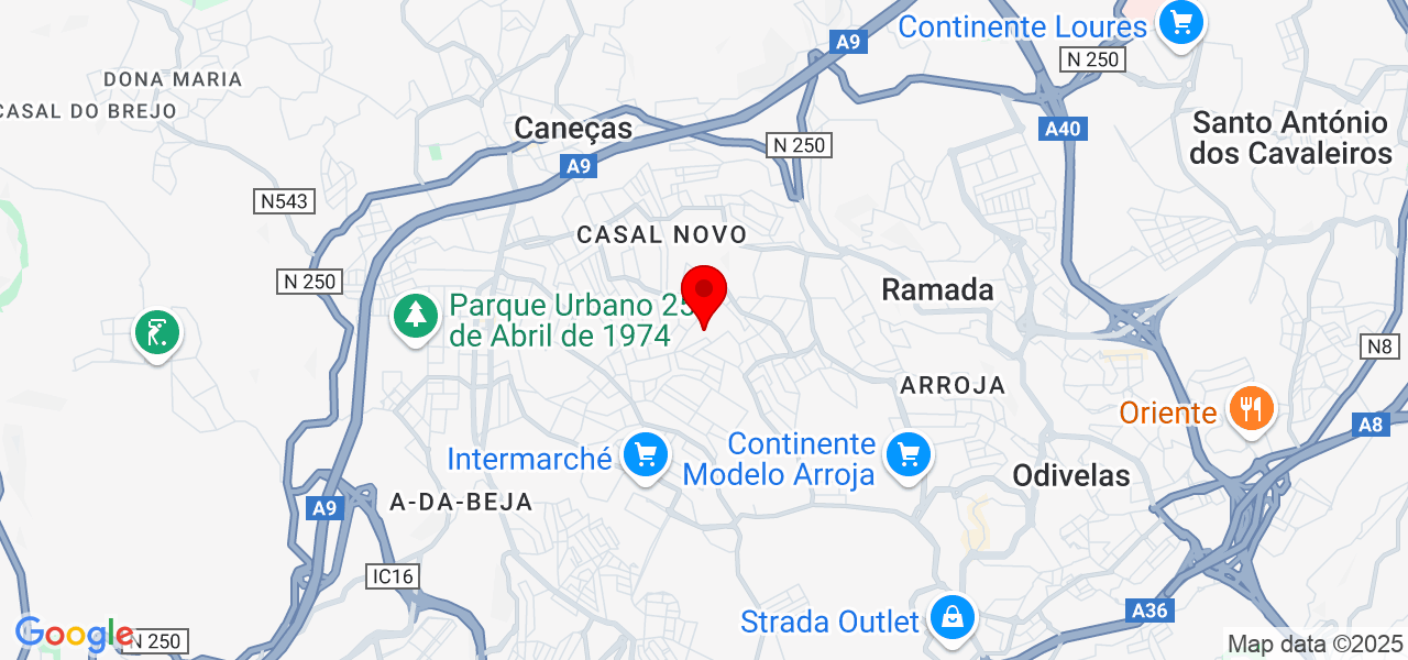 Electromecanico - Lisboa - Odivelas - Carte