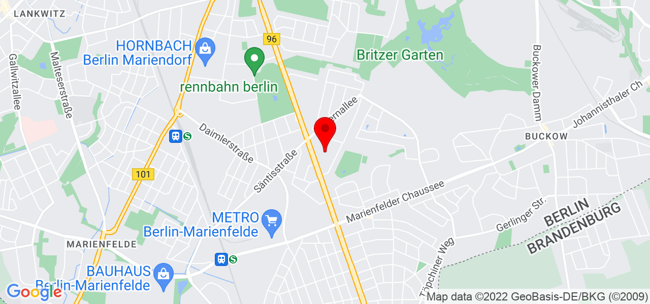 ITX Service - Berlin - Berlin - Karte