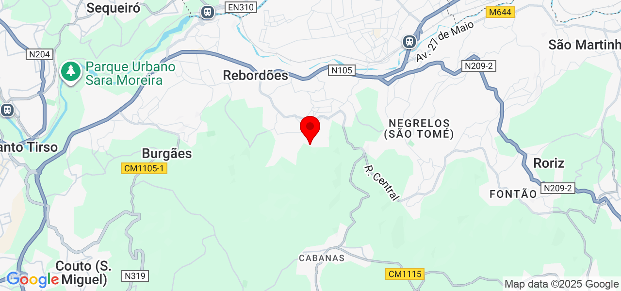 Chefe Alexandre Carneiro - Porto - Santo Tirso - Map